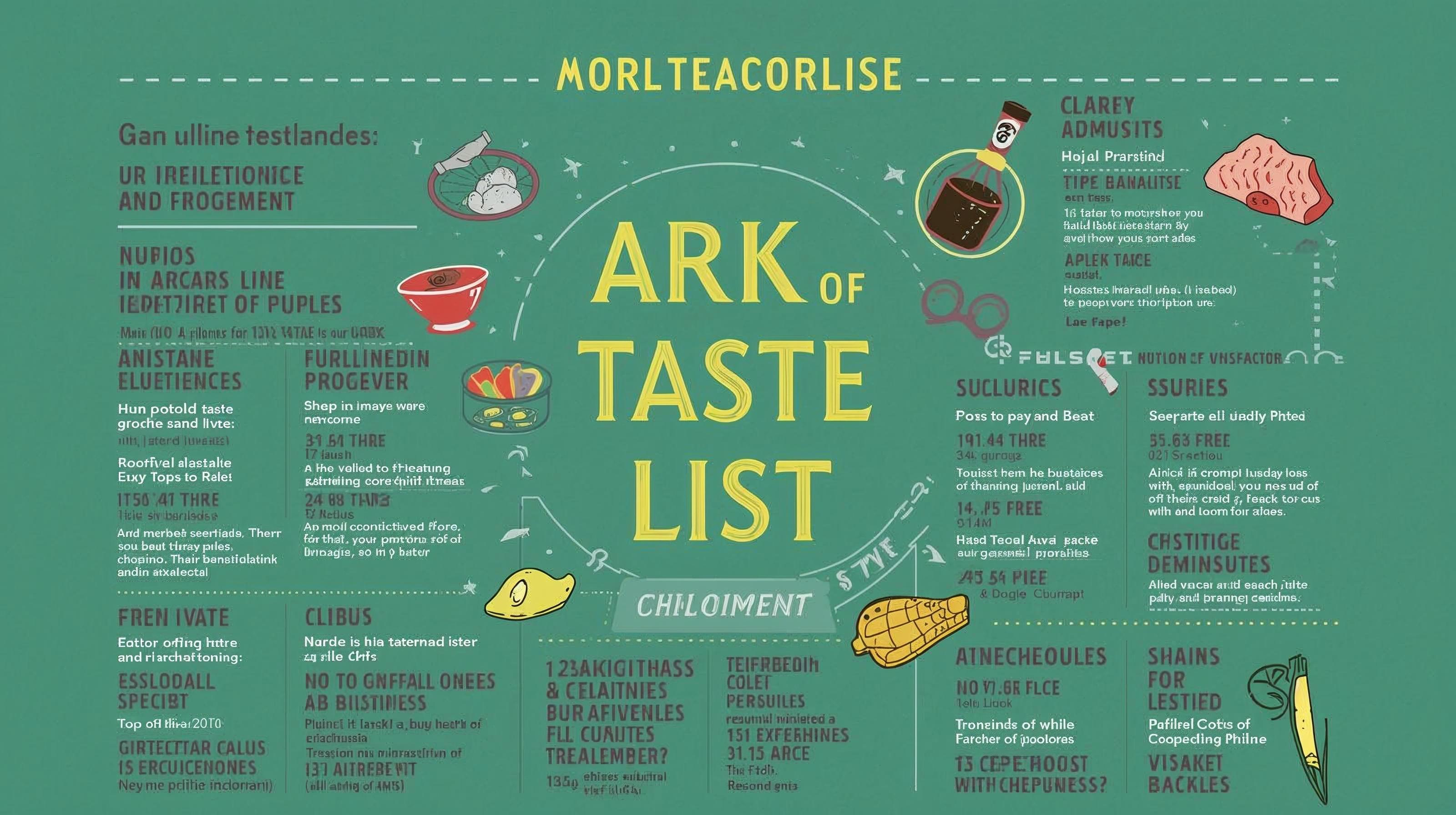 Ark of Taste Listesi Nedir ?